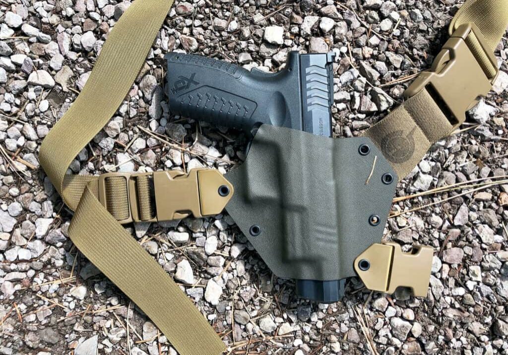 The Kenai Chest Holster - Photo from The Armory Life