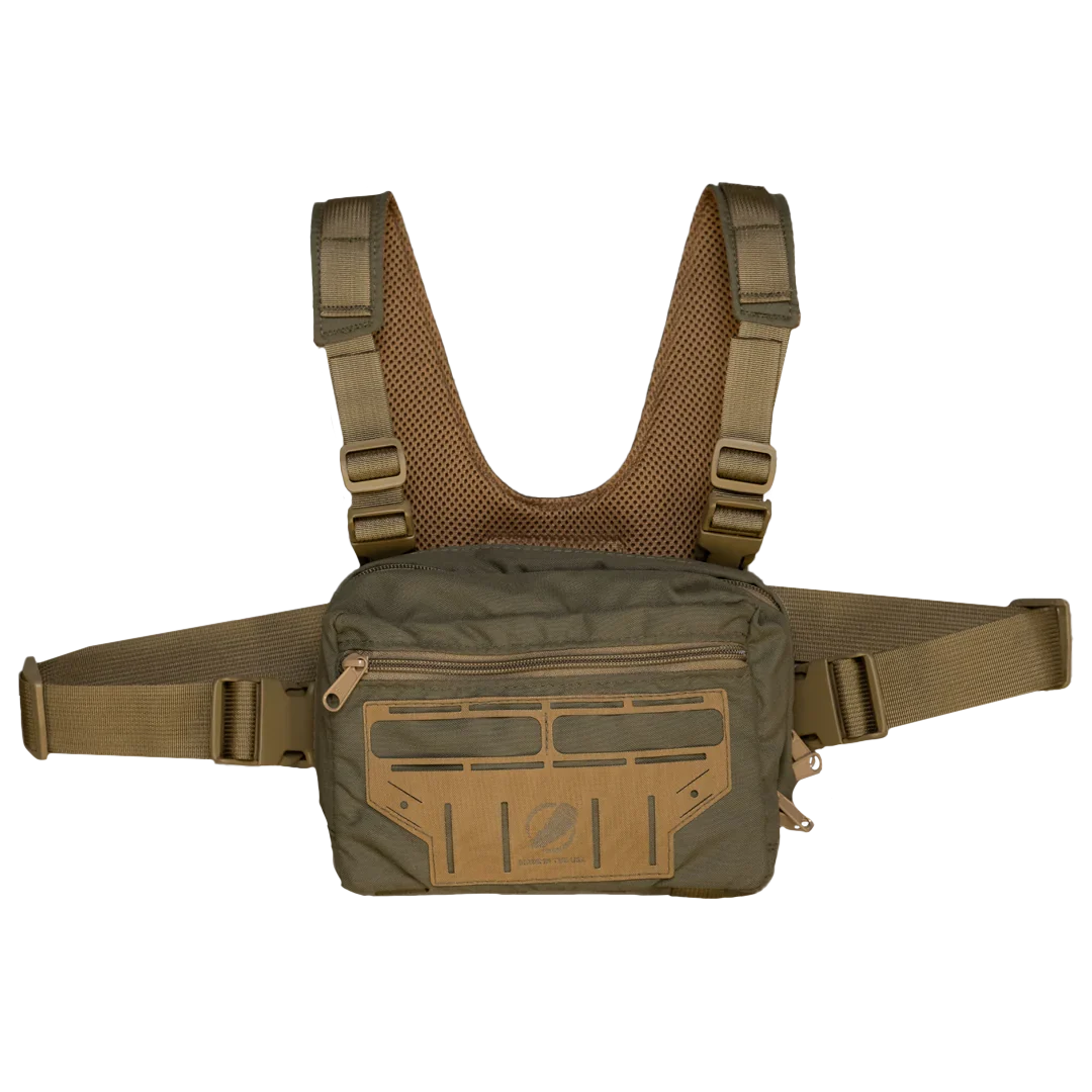 final rise chest rig bino harness