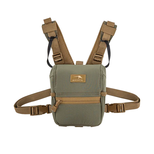 marsupial gear enclosed bino harness